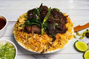 Ghee Mutton Fry Biryani