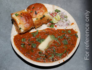 Jain Cheese Masala Pav Bhaji