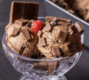 Belgium Dark Chocolate Ice Cream 