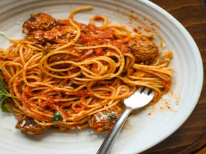 Meatball Spaghetti