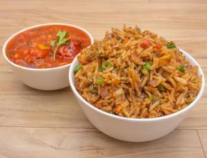 Veg Manchurian Fried Rice Box