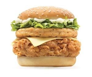 Chicken Tower Burger Single