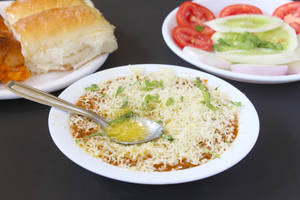 Cheese Pav Bhaji