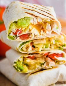 Chilly Chicken Wrap