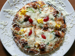 10'' Paneer Tandoori Pizza (6 Slice)