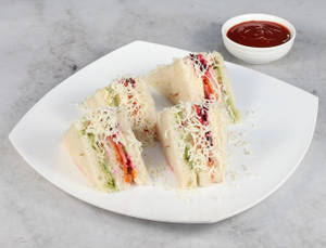 Bread Butter Cheese Sandwich                               