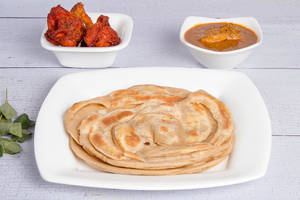 Wheat Parotta Chicken Combo (serves 1)