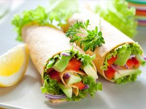 Veg Tandoori Wrap