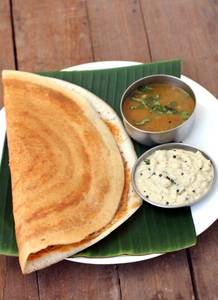 Ghee masala dosa
