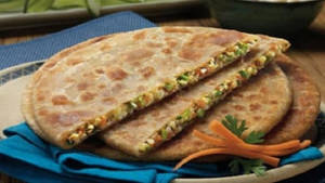 Mix Veg Paratha.