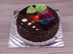 Eggless Chocolate Forest Cake