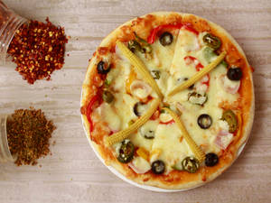 Veggie Delight Pizza (Mine)