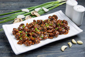 Mushroom Manchurian (dry)