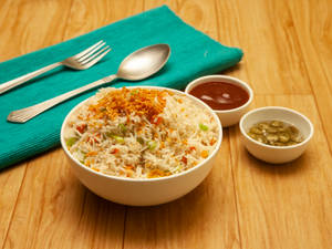 Roasted Garlic & Butter Rice Veg
