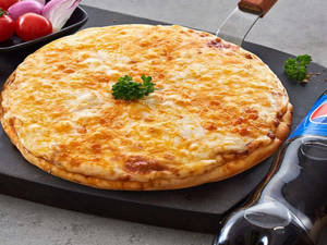 Cheesy Double Cheese Margherita  Pizza
