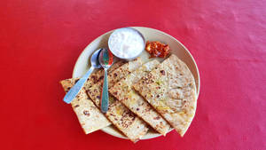 Paneer paratha