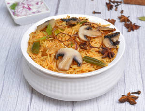 Mushroom Biryani