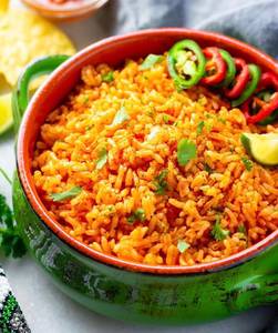 Veg Mexican Fried Rice [ Golden Corn,Jalapenos,Bellpeppers,Onions]