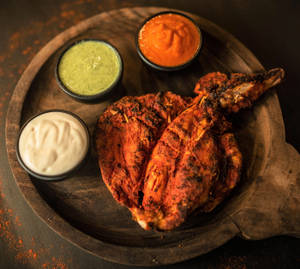 Spicy Al Faham Chicken BBQ