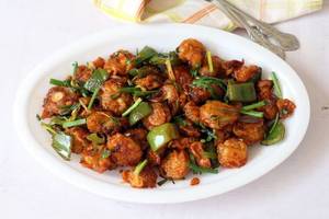 Chilli Mushroom ( Dry Snacks)