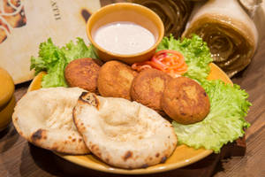 Iram Kebabs with Kashmiri Roti