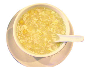 Chicken sweet corn soup