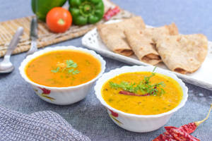 Chapati + Dal + Chicken Gravy ( 4pc )