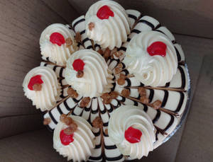 Butterscotch Eggless Cake