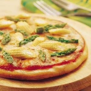 Baby Corn Masala Pizza [8 Inches]