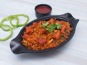 Szechuan Chicken Rice ( Spicy