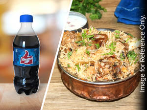 Mutton Biryani + Thums Up (250 ml)