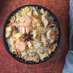 Moon Fan Fried Rice Non-veg