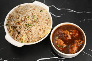 Chicken Manchurian Fried Rice