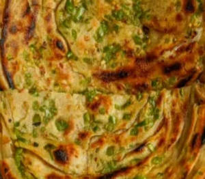 Green Chilli Paratha