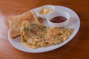 Masala Omelette (spicy Masala)