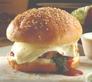Cheese Momo Burger