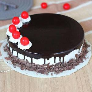 Eggless Black Forest Cake