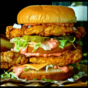 Maharaja Mac Chicken Burger