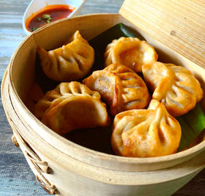 Fried Chicken Momos