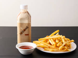 French Fries + Coffee Mocha Shake