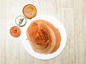 Plain Dosa is when you cook the utensils better in a south indian style served with sambhar & chutney