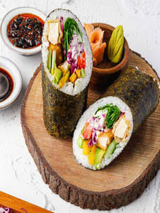 Tofu And Avocado Futomaki