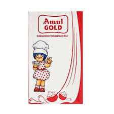 Amul Gold Standardised Milk : 1 L