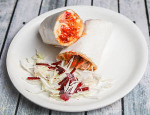 Chicken Schezwan Shawarma