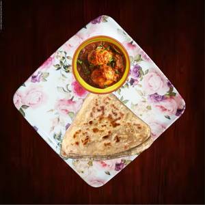 Paratha (4 Pcs) + Egg Curry Curry (2 Pcs)