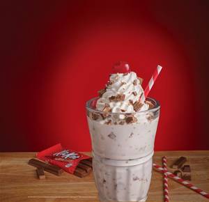 Kitkat Ice Cream Milkshake