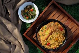 Keto Grilled Cottage Cheese with Cauliflower Rice