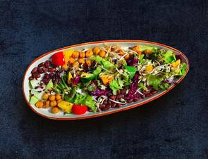 Three Beans Salad  (high Fiber Salad / High Protein Booster)