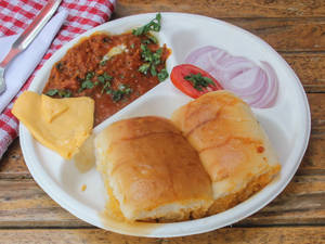 Cheese Pav Bhaji