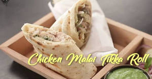 Chicken Malai Tikka Roll